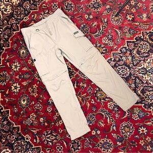 Machine Convertible Cargo Pants – Beige – Size M